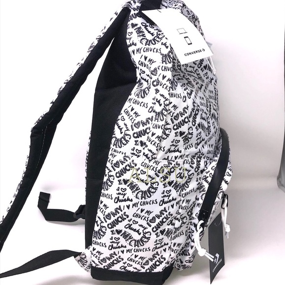Converse Women’s Go Backpack I 🖤 my chucks - Picture 3 of 7